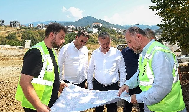 Başkan Büyükakın’dan yerinde inceleme
