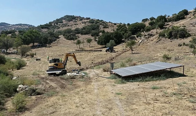 Başkan Çerçioğlu’ndan Çine’de Altyapı Yatırımı