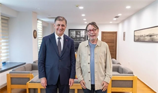 Başkan Tugay ve Sepil Göztepe’nin İnciraltı projesini görüştü