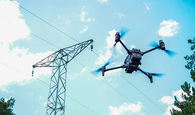 Enerjisa Dağıtım Şirketleri drone teknolojisiyle ormanlık alanlardaki şebekesini izliyor