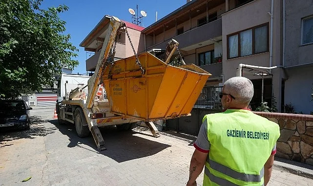 Gaziemir Belediyesi’nden çevreyi kirletenlere karşı güçlü mücadele