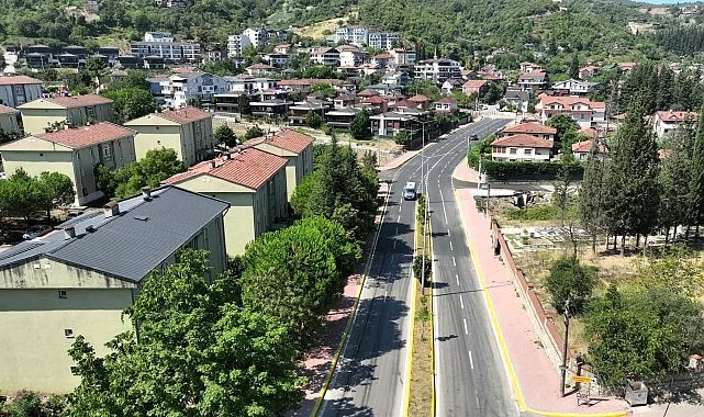 Gölcük Örcün’de ulaşımın çehresi değişti