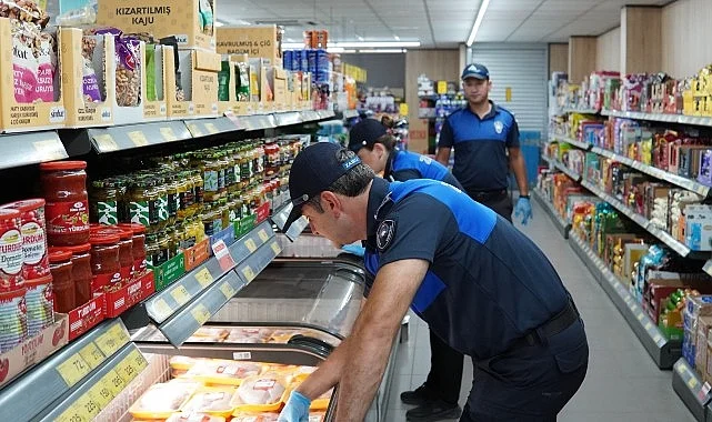 Güzelbahçe’de Market ve Gıda İşletmelerine Sıkı Denetim