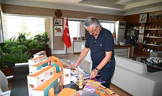 Kemer’de 6 bin 500 öğrenciye ücretsiz kırtasiye desteği