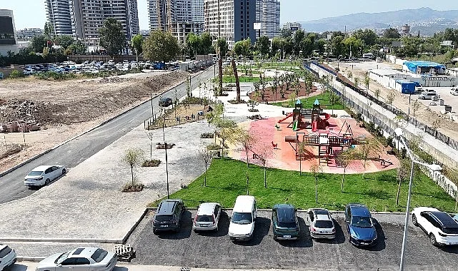 Konak’a yeni nefes alanı: 6 bin metrekarelik park hizmete açılıyor
