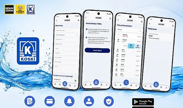 KOSKİ Mobil Uygulaması İndirme Sayısı 200 Bini Aştı