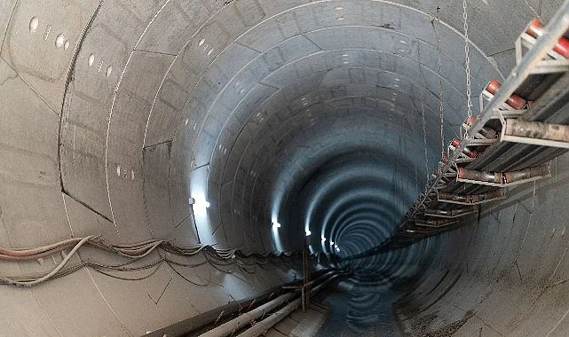 Tünellerin büyük bölümü tamamlandı