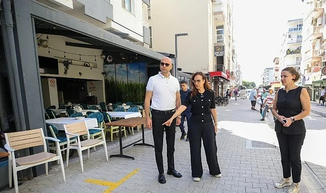 Bostanlı Cemal Bülbül Sokak’ta dönüşüm sürüyor