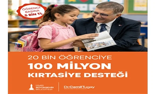 Büyükşehir’den 100 milyon TL’lik kırtasiye desteği