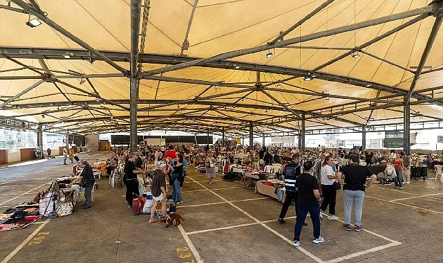 Büyükşehir’in ikinci el pazarları birinci yılını doldurdu