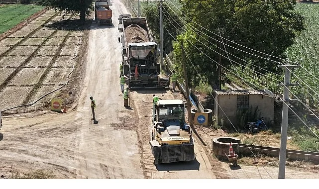 İncirliova’da Yol Yenileme Çalışmaları Devam Ediyor