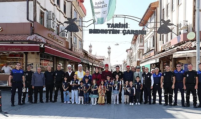 Konya Büyükşehir Zabıtası’ndan Esnafa Zabıta Haftası’nda Anlamlı Ziyaret