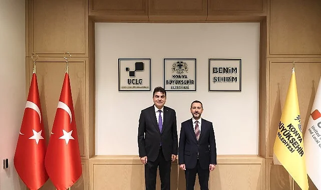 Milli Savunma Bakan Yardımcısı Heybet, Konya Büyükşehir’i Ziyaret Etti