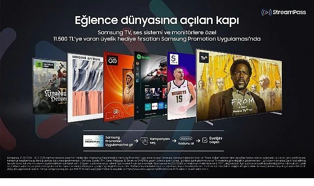 Samsung’dan eğlence dünyasının kapılarını aralayan kampanya!