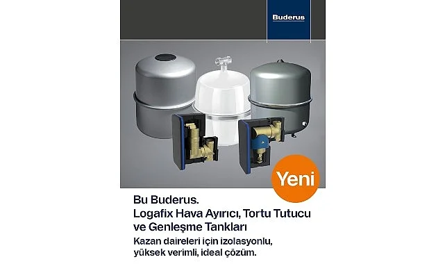 Buderus Isıtma Sistemleri Ürün Gamını Yeni Isıtma Yan Ekipmanları ile Genişletiyor